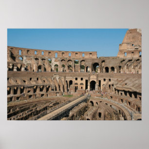Roman Art. Colosseum of Flavian 5 Poster
