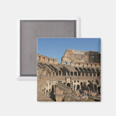 Roman Art. Het Colosseum of Flavian 7 Magneet (Voorkant / Achterkant)