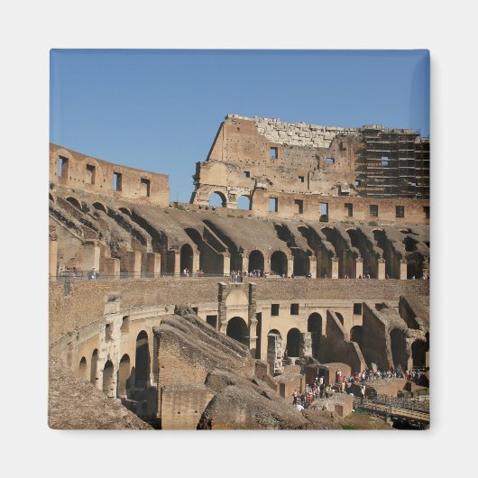 Roman Art. Het Colosseum of Flavian 7 Magneet (Voorkant)