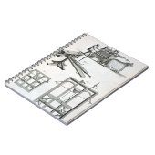 Roman Ballistic Machinery uit de "Encyclopedie" Notitieboek (Linkerzijde)