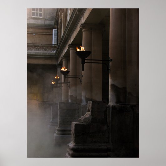Roman Bath Poster (Voorkant)