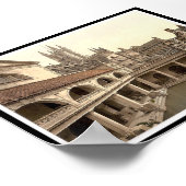 Roman Baths and Abbey, Bath, England Poster (Hoek)