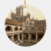 Roman Baths and Abbey, IV, Bath, England Keramisch Ornament (Achterkant)