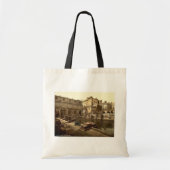 Roman Baths en Abbey, Bath, England classic Photo Tote Bag (Voorkant)