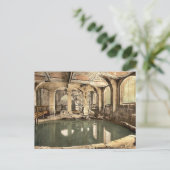 Roman Baths en Abbey, Circular Bath, Bath, Englan Briefkaart (Staand voorkant)