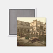 Roman Baths en Abbey I, Bath, Somerset, England Magneet (Voorkant / Achterkant)