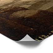 Roman Baths en Abbey I, Bath, Somerset, England Poster (Hoek)