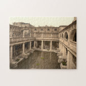 Roman Baths en Abbey II, Bath, Somerset, England Legpuzzel (Horizontaal)