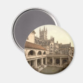 Roman Baths en Abbey IV, Bath, Somerset, England Magneet (Voorkant / Achterkant)
