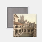 Roman Baths en Abbey IV, Bath, Somerset, England Magneet (Voorkant / Achterkant)