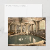 Roman Baths en Abbey V, Bath, Somerset, England Briefkaart (Voorkant / Achterkant)