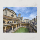 Roman Baths in Bath England Briefkaart (Voorkant)
