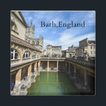 Roman Baths in Bath England Magneet<br><div class="desc">Roman Baths in Bath England in het Verenigd Koninkrijk</div>