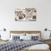 Roman Battering Rams uit de 'Encyclopedie des S' Canvas Afdruk (Insitu (Slaapkamer))