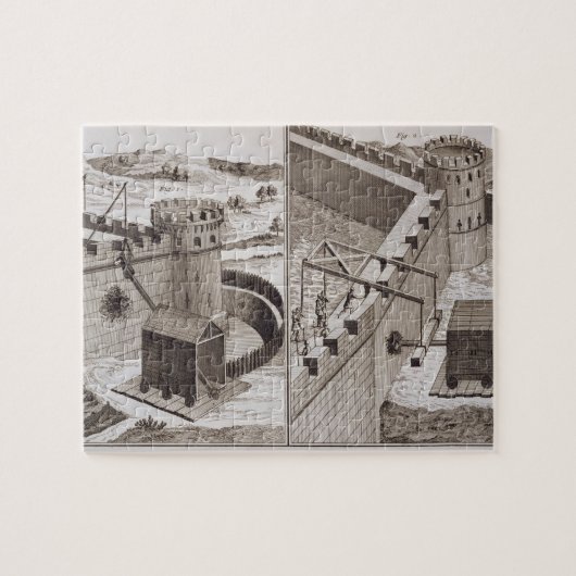 Roman Battering Rams uit de 'Encyclopedie des S' Legpuzzel (Horizontaal)