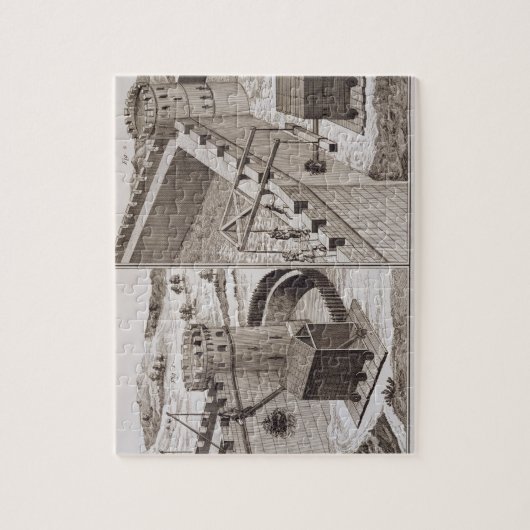 Roman Battering Rams uit de 'Encyclopedie des S' Legpuzzel (Verticaal)