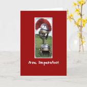 Roman Birthday Kaart (Gele Bloem)