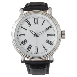 Roman Black polshorloge Horloge