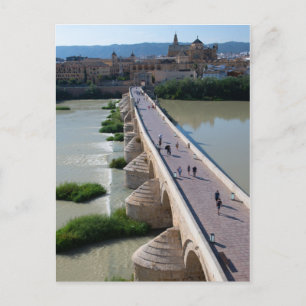 Roman Bridge Cordoba Spanje Briefkaart