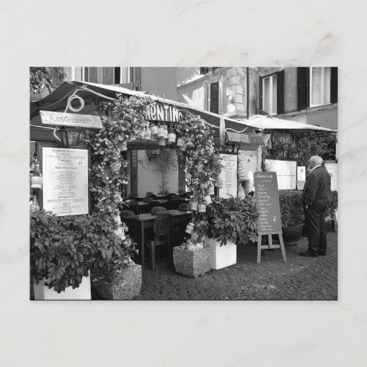 Roman Briefkaart Ristorante (Voorkant)