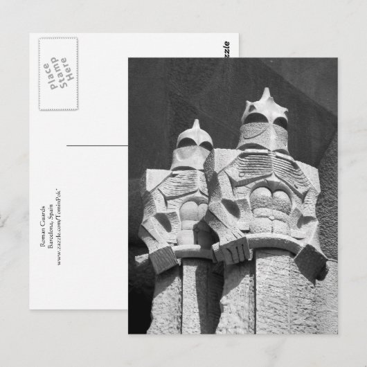 Roman Briefkaart van Wachten (Voorkant / Achterkant)