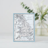 Roman Britain 43 AD Briefkaart (Staand voorkant)