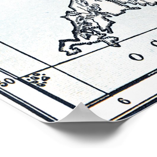 Roman Britain 43 AD Poster (Hoek)