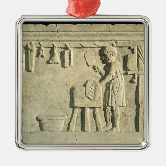 Roman Butcher's, relief Metalen Ornament (Voorkant)