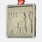 Roman Butcher's, relief Metalen Ornament (Links)