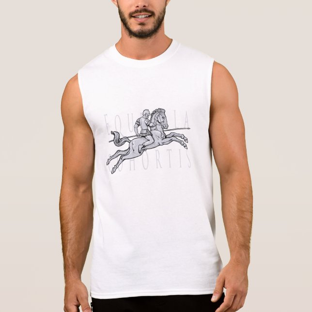 Roman Cavalry Charger (Equites Ala Cohortis) T-shirt (Voorkant)