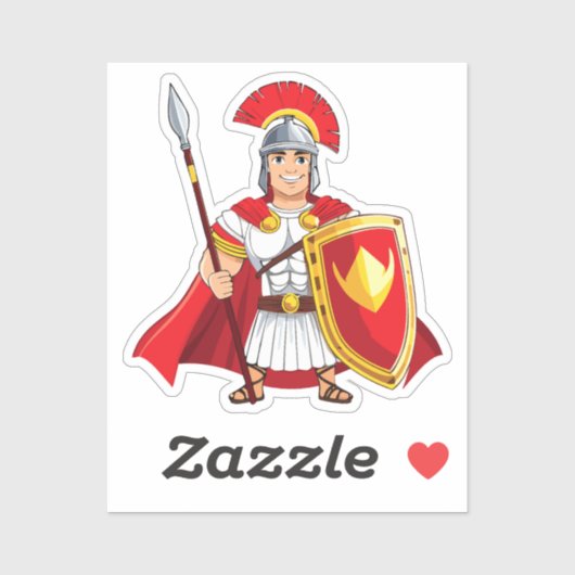 Roman centurion sticker (Vel)