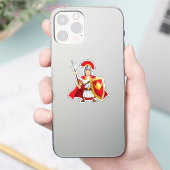 Roman centurion sticker (Telefoon)