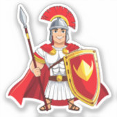 Roman centurion sticker (Voorkant)