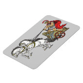 roman chariot magneet (Linkerzijde)