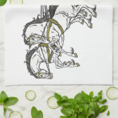 roman chariot theedoek (Gevouwen)