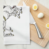 roman chariot theedoek (Quarter Fold)