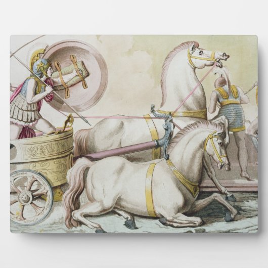 Roman Charioteers, uit "Costumi dei Romani", ingen Fotoplaat (Voorkant)