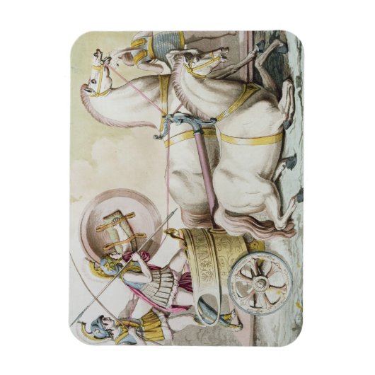 Roman Charioteers, uit "Costumi dei Romani", ingen Magneet (Verticaal)