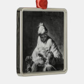Roman Charity Metalen Ornament (Rechts)