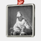 Roman Charity Metalen Ornament (Links)