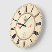 Roman Cijfer van Tortelduifjes Grote Klok (Hoek)