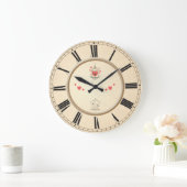 Roman Cijfer van Tortelduifjes Grote Klok (Huis)