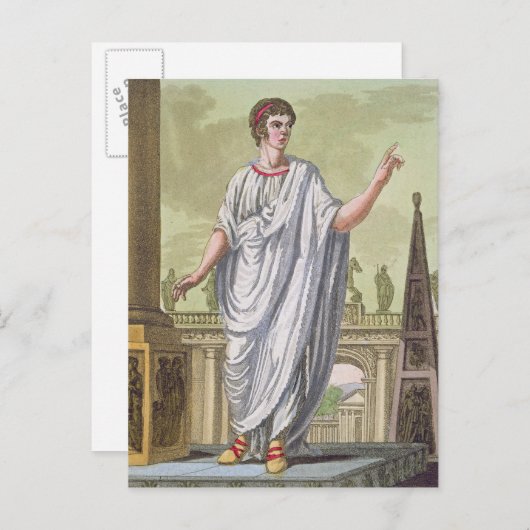 Roman Citizen claimt werkgelegenheid uit 'L'Antica Briefkaart (Voorkant / Achterkant)