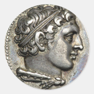Roman Coin Ronde Sticker