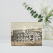 Roman Coliseum Art Briefkaart (Staand voorkant)