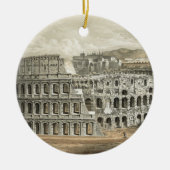 Roman Coliseum  Art Keramisch Ornament (Voorkant)