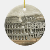 Roman Coliseum  Art Keramisch Ornament (Achterkant)