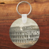 Roman Coliseum Art Sleutelhanger (Voorkant)