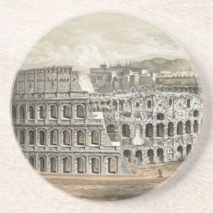 Roman Coliseum  Art Zandsteen Onderzetter