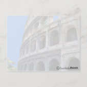 Roman Coliseum Briefkaart (Achterkant)